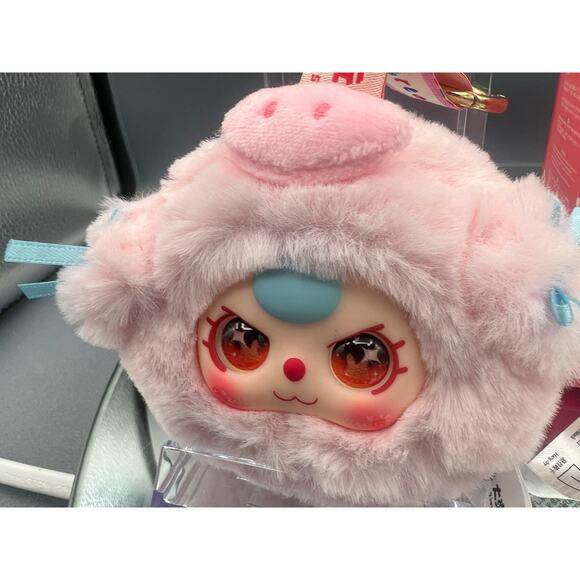 Baby Three - Tiny Animal Plush BB3 Little Pet  Confirmed Pig Surprised Face - Picture 2 of 2